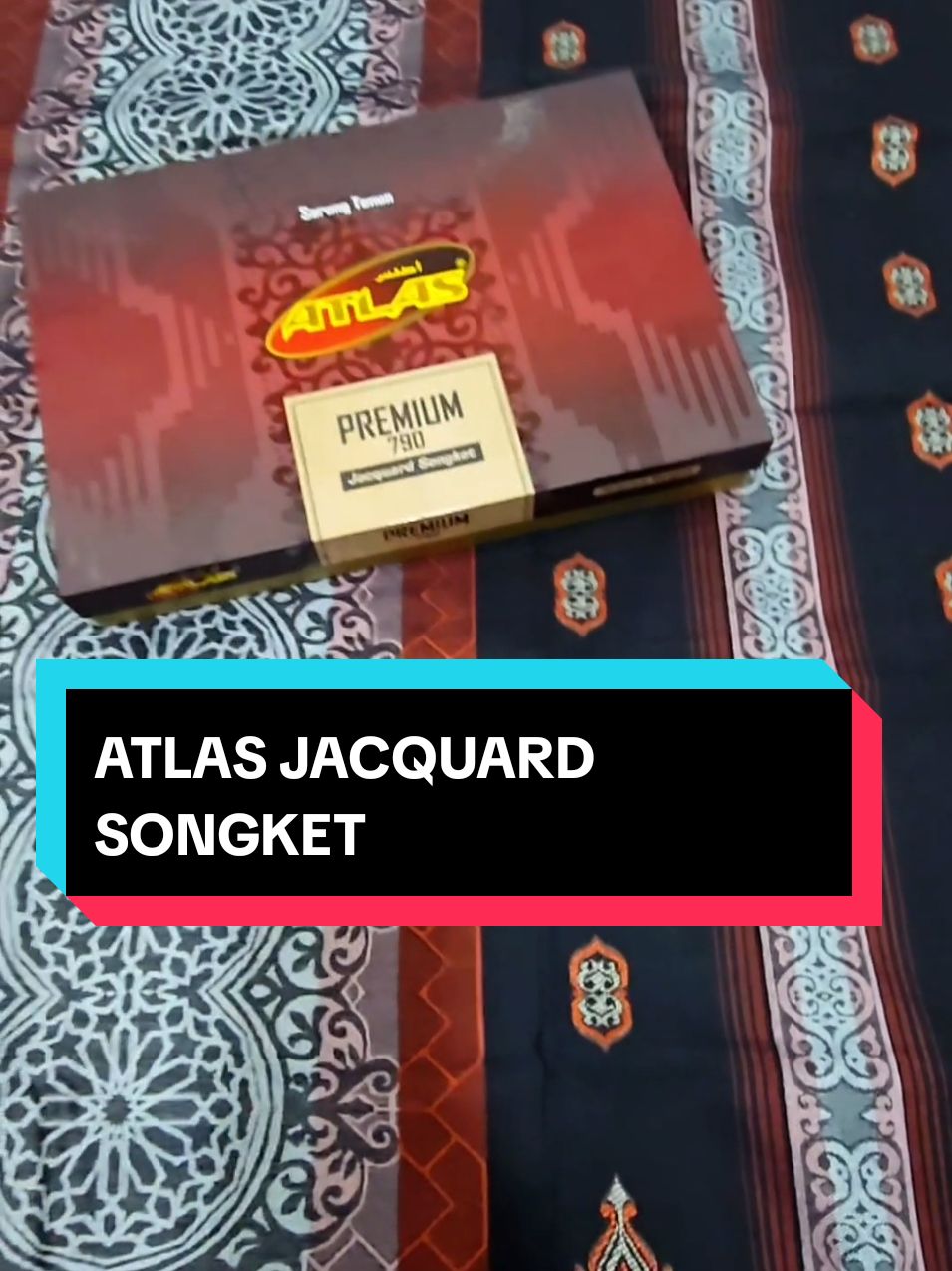 Ready atkas jacquard songket 790 #fyp #sarungatlas 