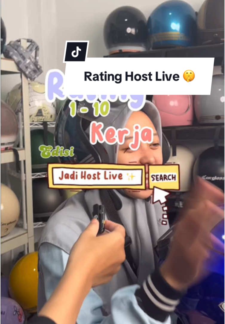 Rating Kerja Jadi Host Live Menurut Kita Bagian Shif 1 🤩🔥, lanjut tanya rating shif 2 & 3 ga Bihh Gays?? 😂🥰 #rating #trendingtiktok #kerja #karyawan #ratingkerjaan #fyp #masukberanda #terbaru #lelucon #candaan #keseruan #hostlive #hostlivetiktok #kerjahostlive 