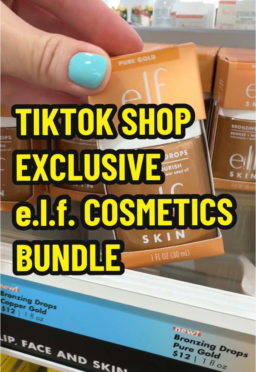 Elevate your beauty routine with the e.l.f. Cosmetics 2024 TikTok Viral Favorites set, featuring five full-size essentials including lip oil, bronzing drops, mascara, setting spray, and primer for a flawless and hydrated look. Perfect for gifting or indulging, this exclusive bundle is a must-have for makeup lovers. #ttslevelup #creatorboostcamp #mademyyear #newyearnewaura #giftguide #tiktokshopholidayhaul #treasurefinds #ttsdelightnow #ttstakeover #ttsbeautybesties #stockingstuffers #spotlightfinds #affordablemakeup #giftsforher #elfcosmetics #viralbeauty #viralmakeupproducts #drugstoremakeupmusthaves #beautydeals #bronzingdrops 