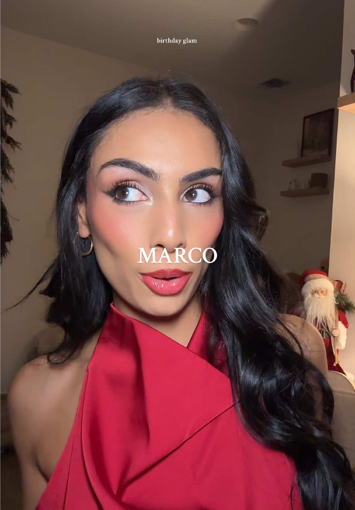 Oh the way a little self tanner, hair and makeup can make a girl feel  #makeuptok #BeautyTok #makeuptransformation #holidaymakeup #birthdaygirl 
