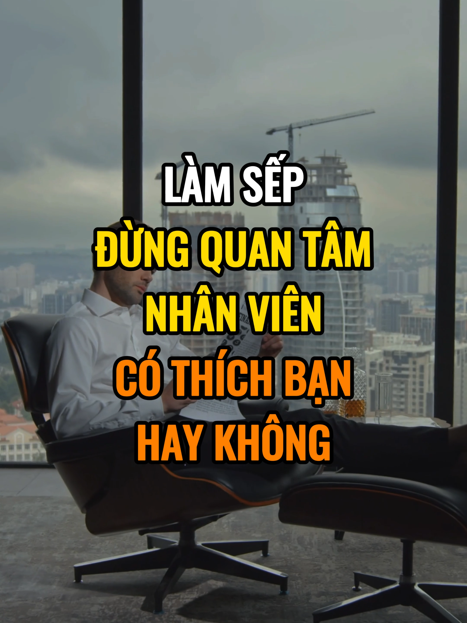 Làm sếp đừng quan tâm nhân viên có thích bạn hay không. #nguyenvanhuan #nguyenvanhuanofficial #huanvn #youtubetotalsuccess