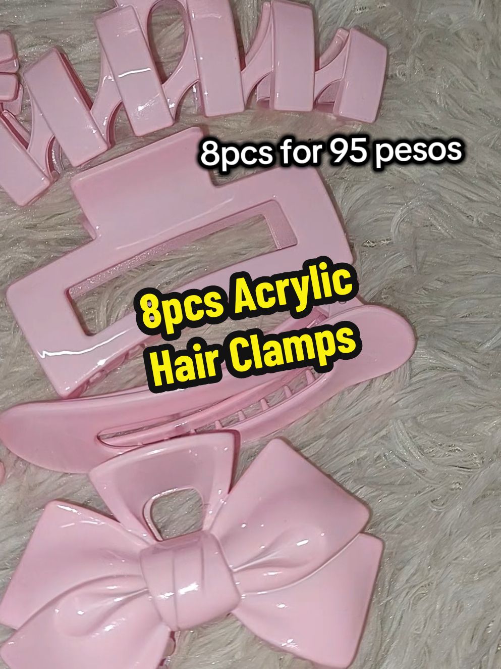 8pcs Acrylic Hair Clamps #hairclamp #hairclip #hairaccessories #tiktokfinds #tiktokfindsph #fypp #fyp #fypシ゚viral #foryou #fypage #fyforyou #fyppppppppppppppppppppppp 