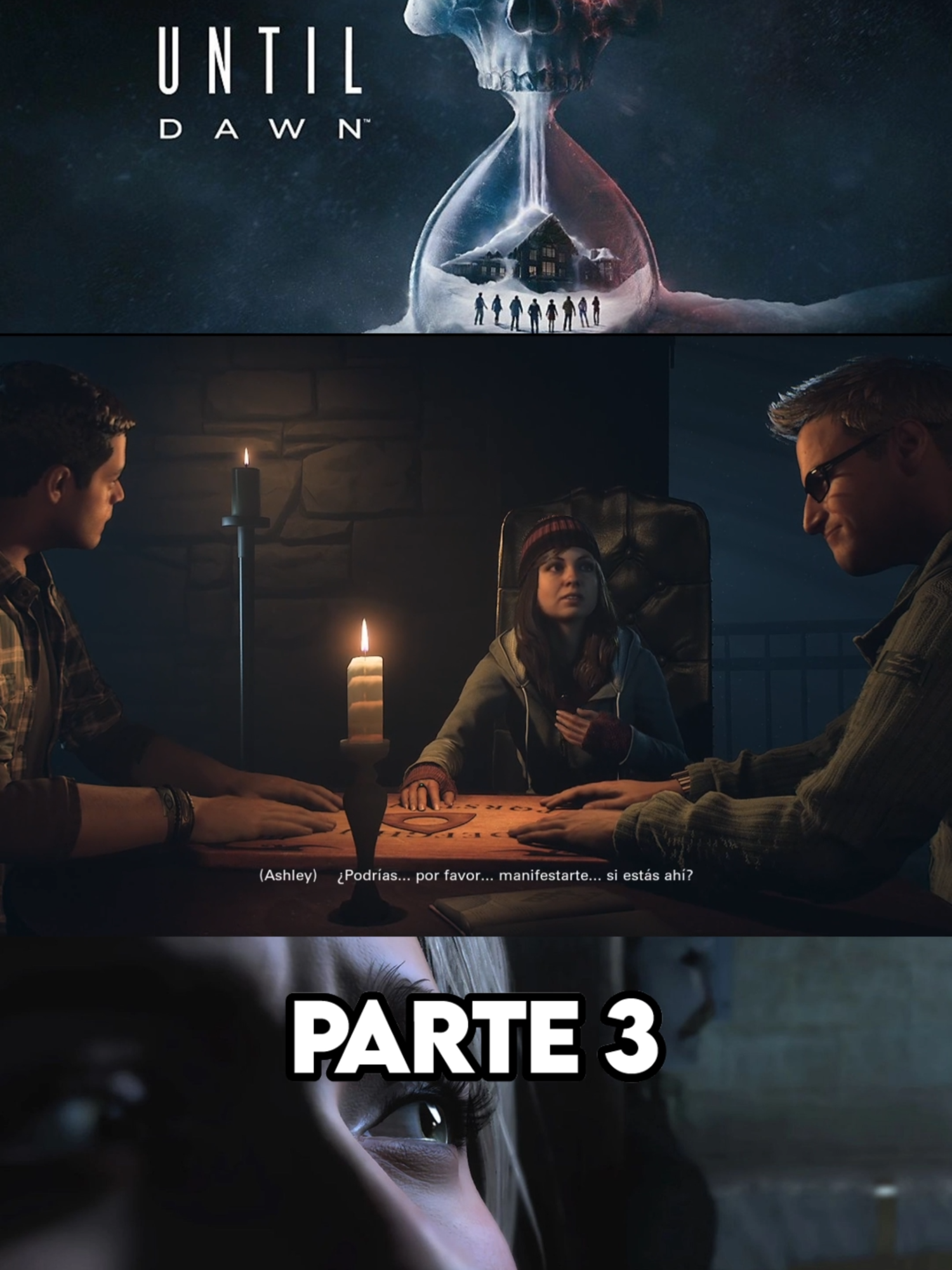 UNTIL DAWN - PARTE 3 - El hombre Extraño nos asecha #untildawn #untildawngame #untildawnedit