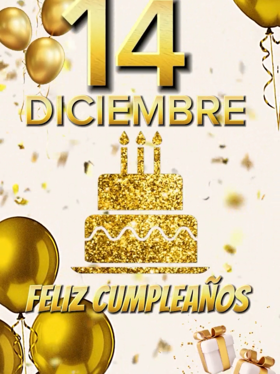 Feliz cumpleaños para dedicar🥳🎂🎁#felizcumpleaños #felizcumpleaños🌹🎂🧁🎁🎉🎊 #paradedicar #14dediciembre #felizcumple #felicidades #felizcumpleaños #Viral #fyp #CapCut #parati #felizcumpleaños #felizcumpleaños🌹🎂🧁🎁🎉🎊 