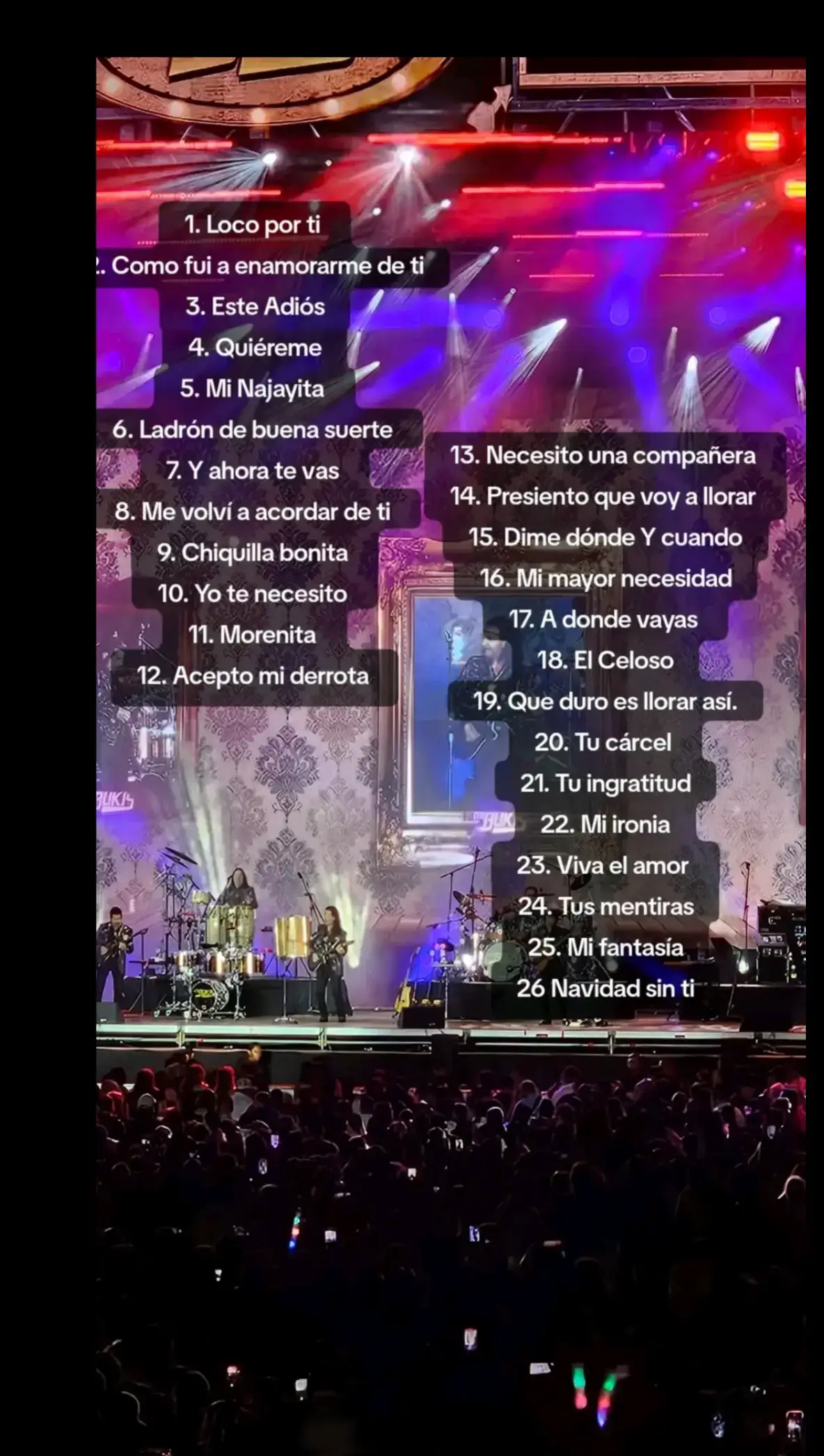 Canciones que cantarán los #bukis en el concierto de #cayala 2024 #losbukis #marcoantoniosolis #bukis #favoritas💓 #losbukis🥰🎶🤞favoritas 