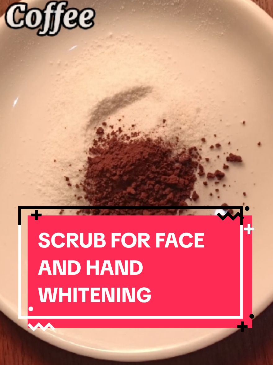 DIY Scrub For Face And Hand Whitening  #foryoupage #explore #viral #trendingvideo #foryou #fyp 