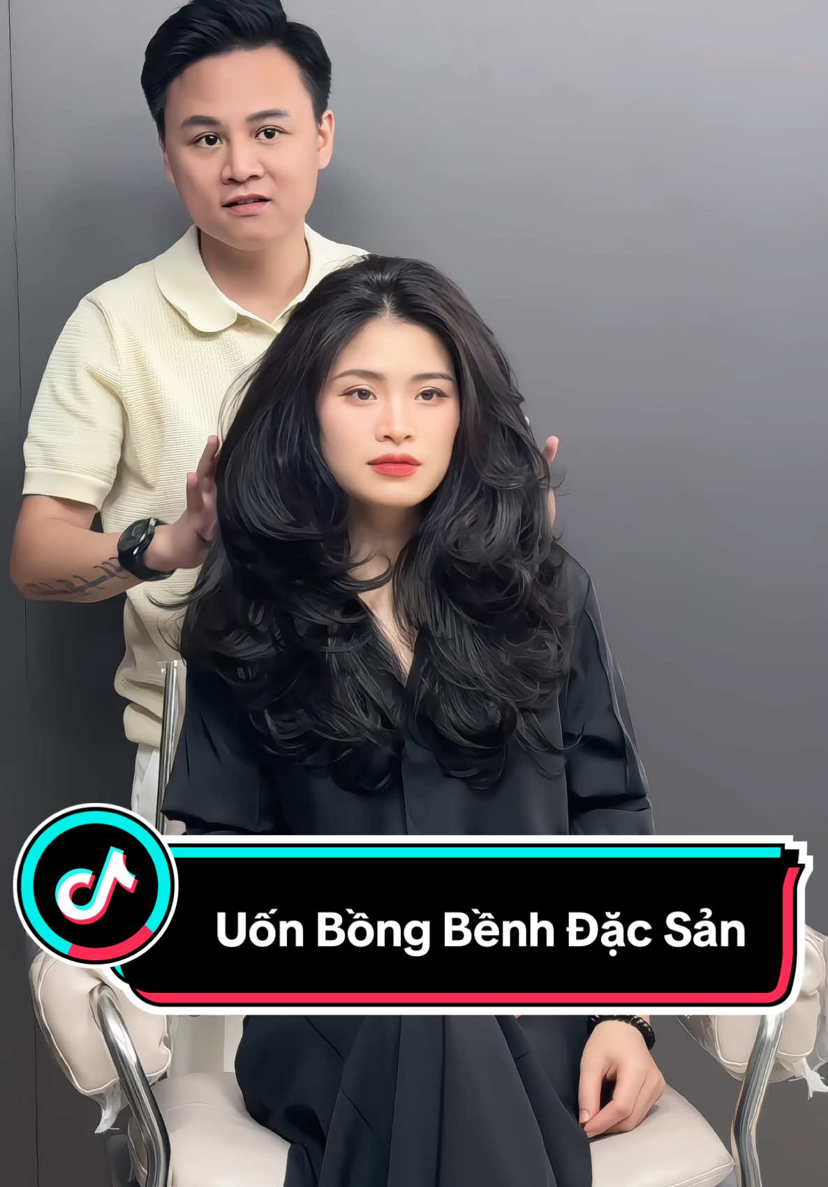 Kiểu uốn bồng bềnh dễ chăm sóc nha chị em #tuannguyen #tuannguyenhairsalon #dcgr #tocdep 