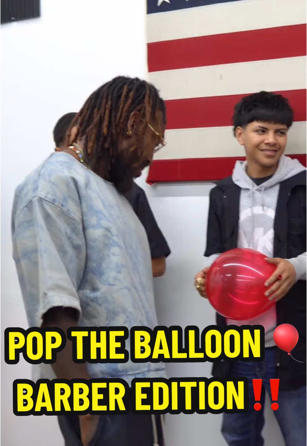 Find Your Barber 💈 or POP The Balloon 🎈 Lol 😂 Would you have popped?? Let us know 👇🏾 VIA 🎬 @totlbarberschool #funny #funnyvideos #fyp #barber #barbershop #barberlife #blowthisup #viral #hair #hairstyle #haircut #hairtok #trending #funnyvideo #comedia #humor #barbers #barberia #hairstyles #hairstylist #hairtransformation #haircare #viralvideo 