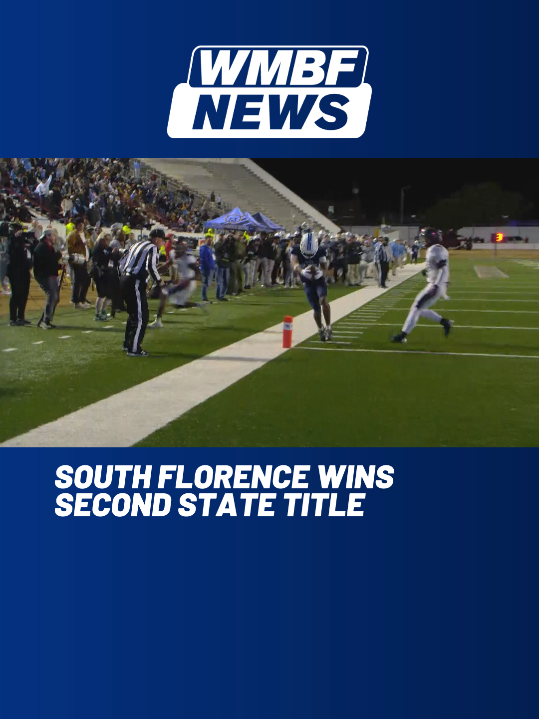 The South Florence Bruins captured their second Class 4A state title in a thriller against Westside. #fyp #fypシ #foryou #myrtlebeachsc #myrtlebeach #localnews #southcarolina #breakingnews #sports #highschoolfootball #florencesc #southflorence #football #highlights