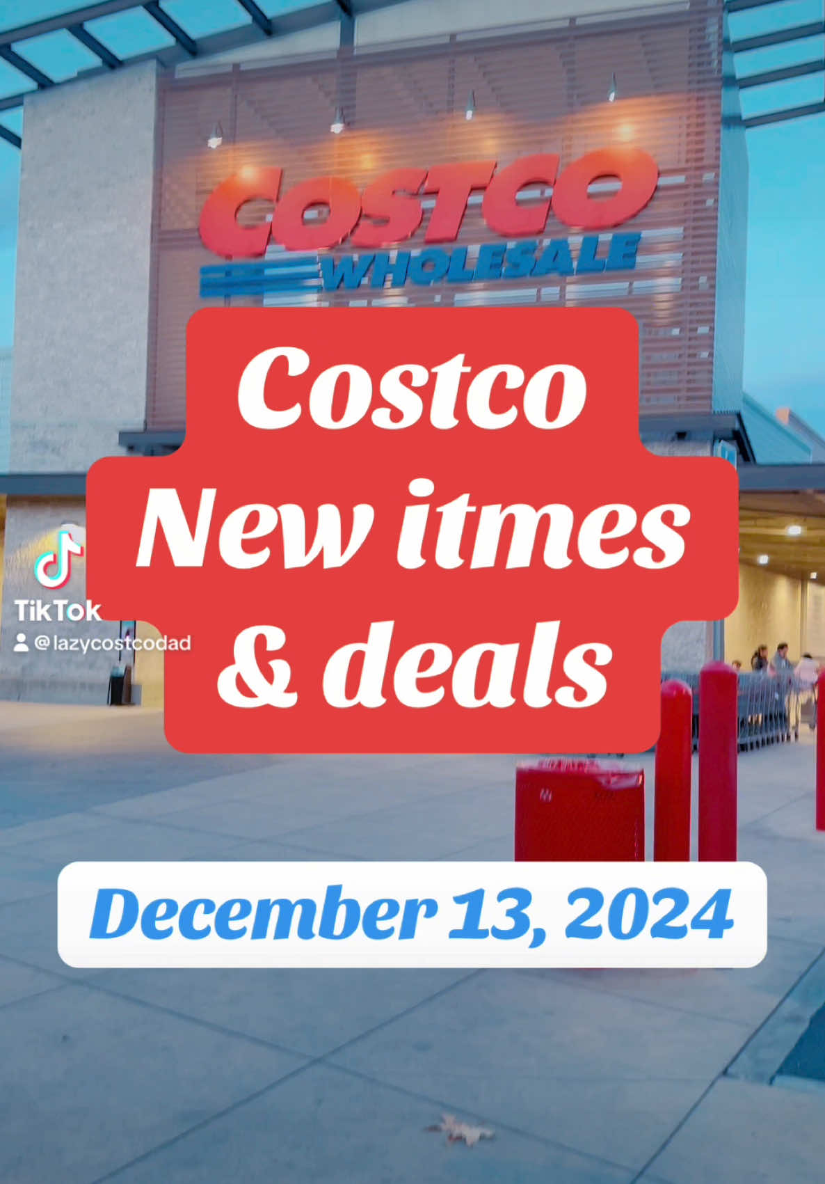 Costco today! Costco finds new items & deals for you today! December 13, 2024  #costco #costcofinds #shopping #asmr #fypシ #kirkland #costcotiktok #costcoguys #usa_tiktok #costcocanada #lazycostcodad #fyp #costconewitems #costcobuys #costcodeals #today #christmasgift #costcohaul 