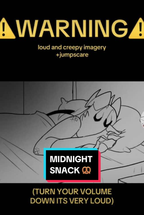 //: Midnight Snack!(ft.  @Salagater ) 🔉TURN VOL DOWN‼️🔉 ⚠️LOUD & CREEPY⚠️ [i live in his closet dont worry hes safe.. i think.] Had a BLAST making ttis animation it was so funny and fun to think about and it all took 3 hours to complete! Also I needed to show off my  sona's horrifying new look🥺🫶🏽Ill give some information about the ear and show off whats changed soon since ALL OF YOU ASKED ABOUT THE EAR LMAO✨✨‼️So glad you guys care about her❤️ Have fun trying to sleep tonight!^^ Ik i wont (scared of my own sonaLOL) 😞💨 • • • #art #art #fyp #fyart #fyartpage #animation #digitalart #digitalartist #creepy #horror #horrorart #wholesomehorror #oc #originalcharacter #mcdonalds #latenightsnack #salagater #artmemes  #artistsoftiktok #mommyyluv #tiktokartist #arttrend