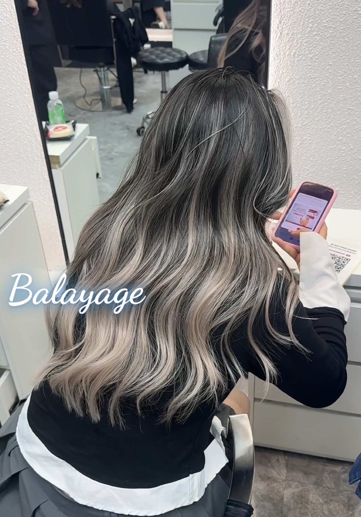 Nhuộm balayage có chơi đến Tết đc không #alanhairstudio #creatorsearchinsights #balayage #xuhuongtiktok 