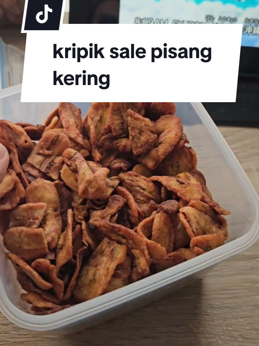 Membalas @halfcov bener banget enak kriuk renyah #keripikpisang #keripiksalepisang 