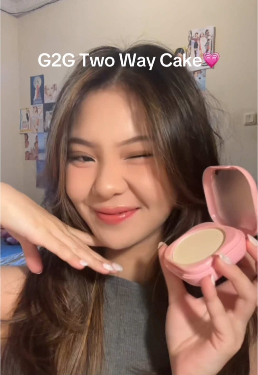 hot girls loves a perfect coverage!💗💗 #G2GTwoWayCake