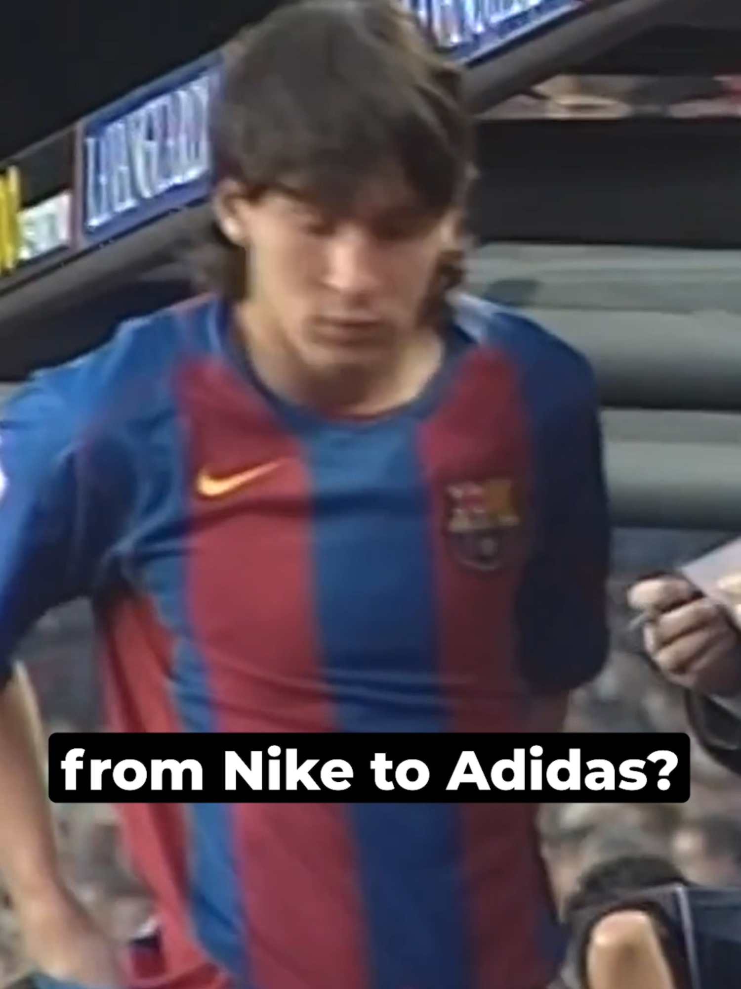 This Is Why Messi Betrayed Nike #nike #football #messi