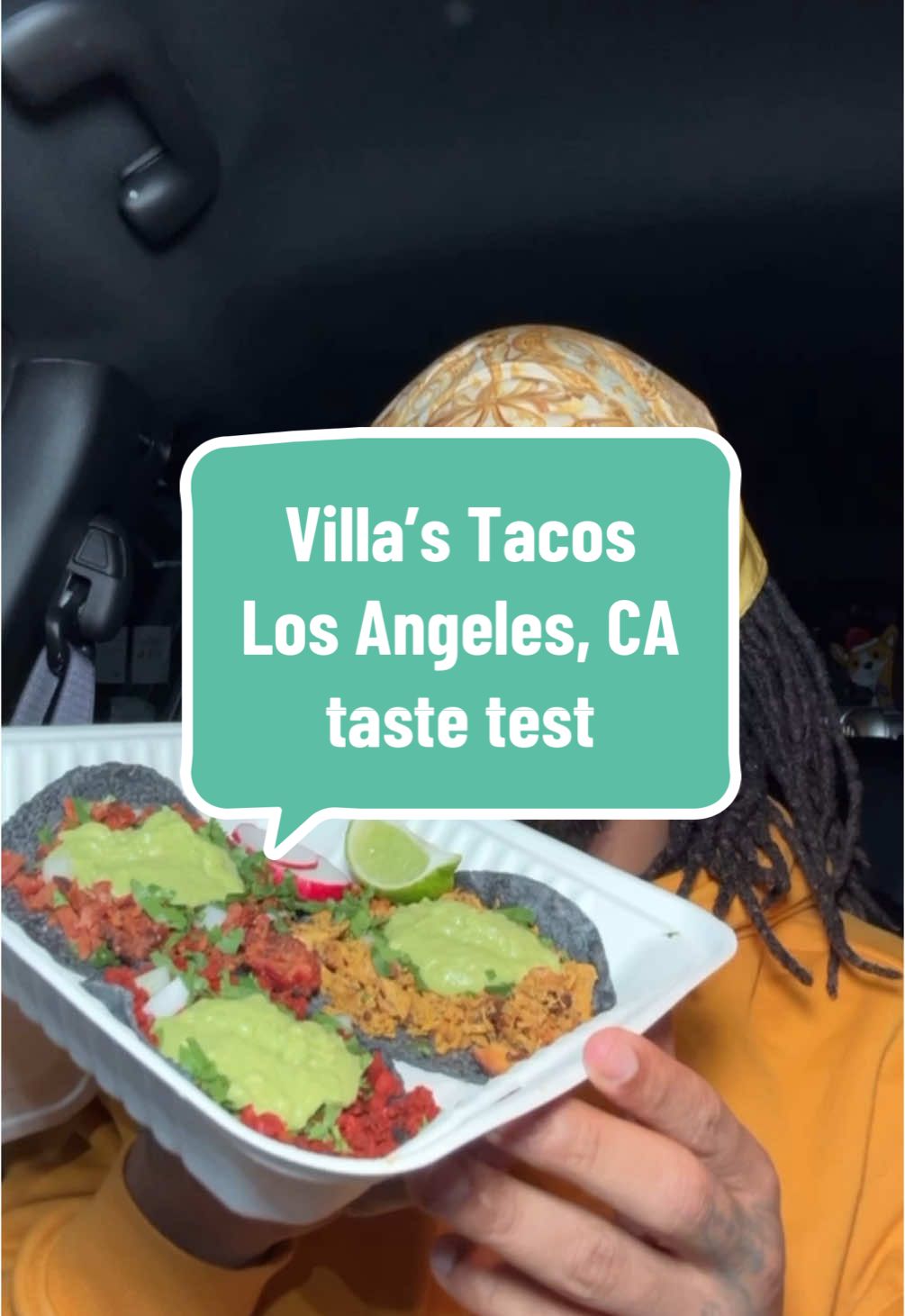 Villa’s Tacos taste test 💕 would you try it ? 💕 #foodcritic @villastacoslosangeles 