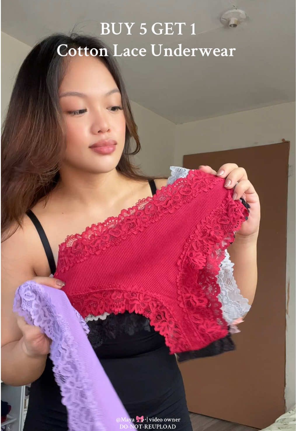 grab nyoo na habang may stocks pa mga miiii #cottonlacepanty #buy5get1panty #laceunderwears #cottonpanty #lacepanty #foryou #tiktokbudol #fyppppppppppppppppppppppp #cotton #lace #underwearforwomen #underweartok 