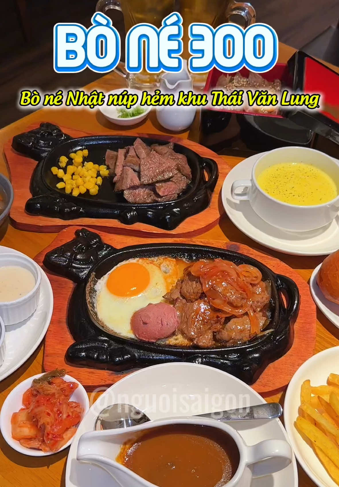 Bò né xịn nhưng bình dân ngay khu phố Nhật  #saigon #nguoisaigon #quan1 #ancungtiktok #LearnOnTikTok 