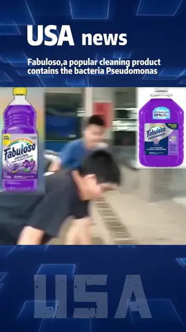 Fabuloso,a popular cleaning product contains the bacteria Pseudomonas#Fabuloso#health#cleanser#fyp#news#tik#foryou