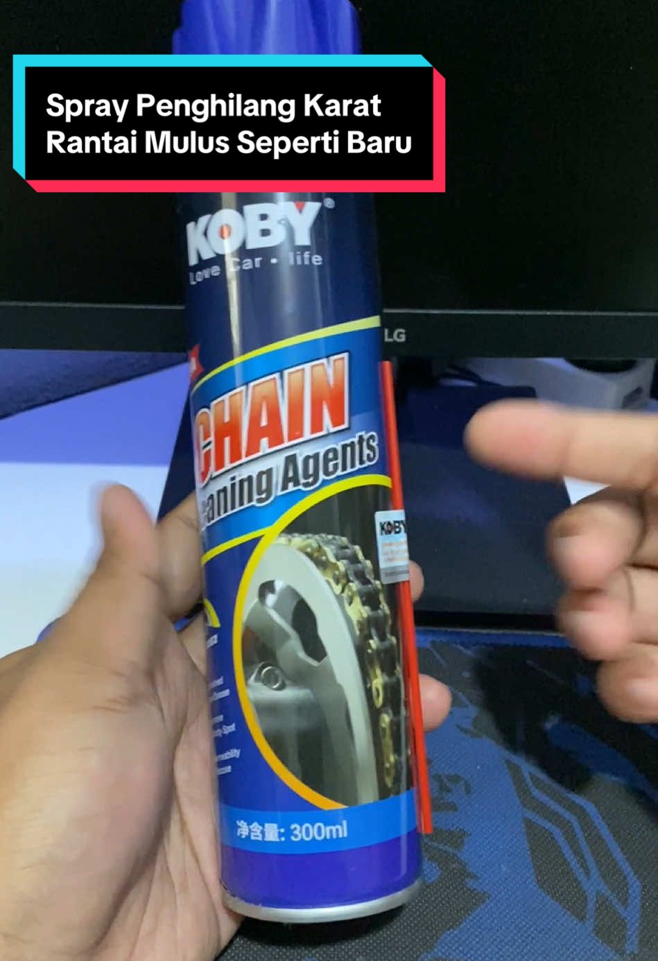 Koby Chain Cleaner Agent, Pembersih Rantai, Penghilang Karat Rantai, Pembersih Karat Rantai, Pembersih Karat #fyp #fypシ゚ #viral #chaincleaner #pembersihrantai #pembersihkarat 