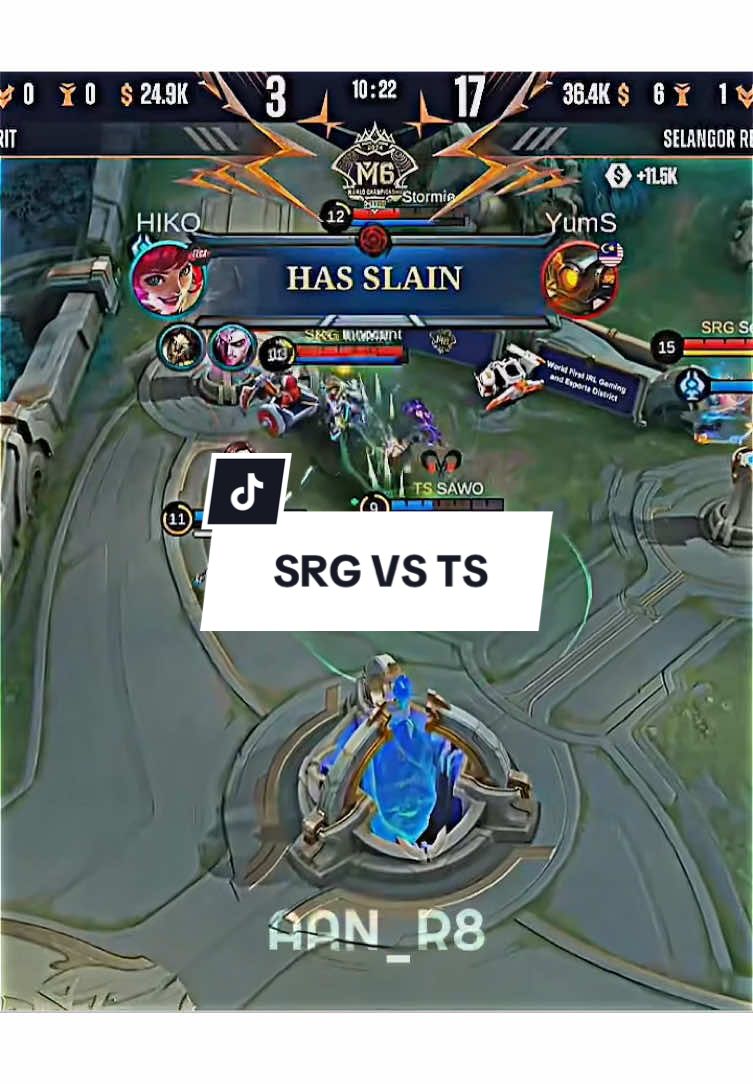 GAME-1 part 3 | SRG VS SPIRIT | M6 World Champions #GreaterThanEver #MLBBM6TorchRelay #MLBBM6 #aan_r8