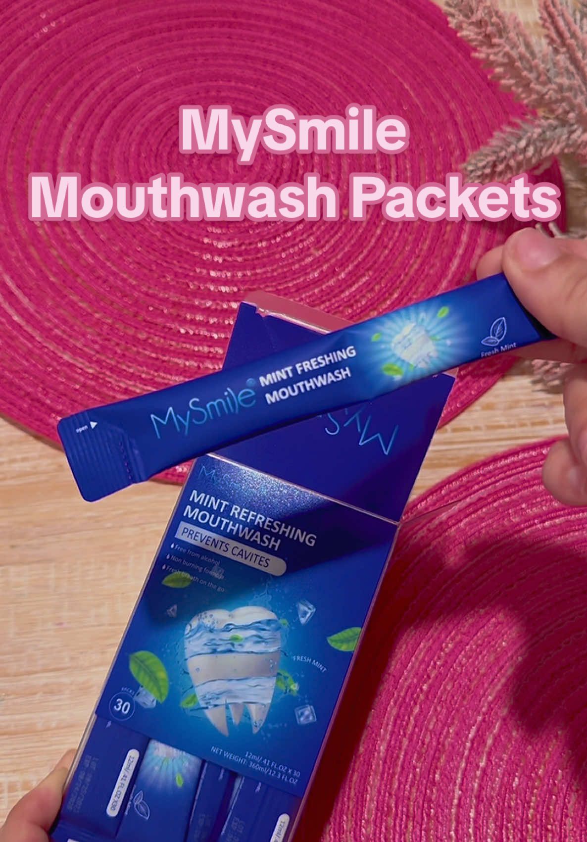 @MySmile_US   |   Mouthwash on the go? YES PLEASE! 🙌🏻🫧🦷 . . . . . . #MySmile #mysmilemouthwash #mouthwashpackets #oralhealth #oralhygiene #oralcare #onthego #traveltok #TikTokShop #tiktokshopfinds #tiktokshopholidaydeals #tiktokshopholidayhaul #decemberfinds 