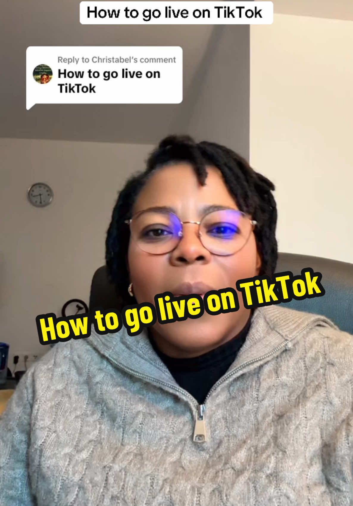 How to go live on TikTok#tiktoktutorials#tiktoktips#contentcreator#live#newtiktoker#mercyadebayo 