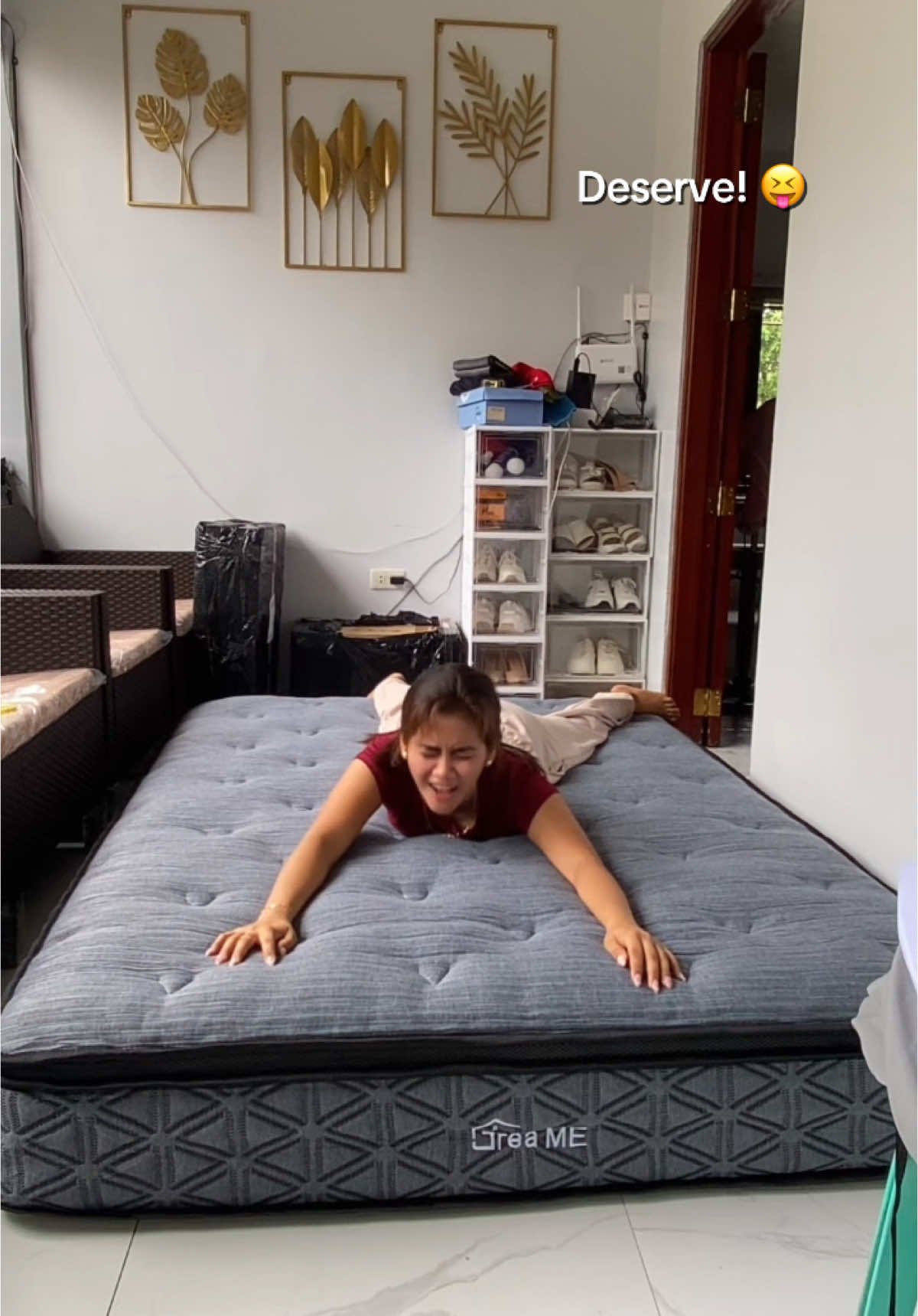 Grabe! Dream foam mattress 😍🥰 #foammattress #foam #dreame 