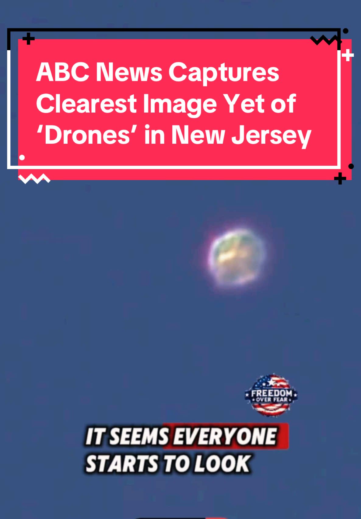 🚨BREAKING: ABC NEWS crew just captured clear footage of a ‘drone’ in New Jersey! “We have no idea what it is,” says the crew. What do YOU think it is? Is it aliens? A secret government project? Drop your thoughts in the comments! Like, share, and follow for more updates! ✅ Backup👉@freedomovrfear1  #Drones #dronevideo #newjersey #uaps #uavs #ufo #ufos #aliensighting #extraterrestrial #extraterrestres #extraterrestrials #extraterrestres👽aliens #BreakingNews #fyp #foryoupage #CapCut 