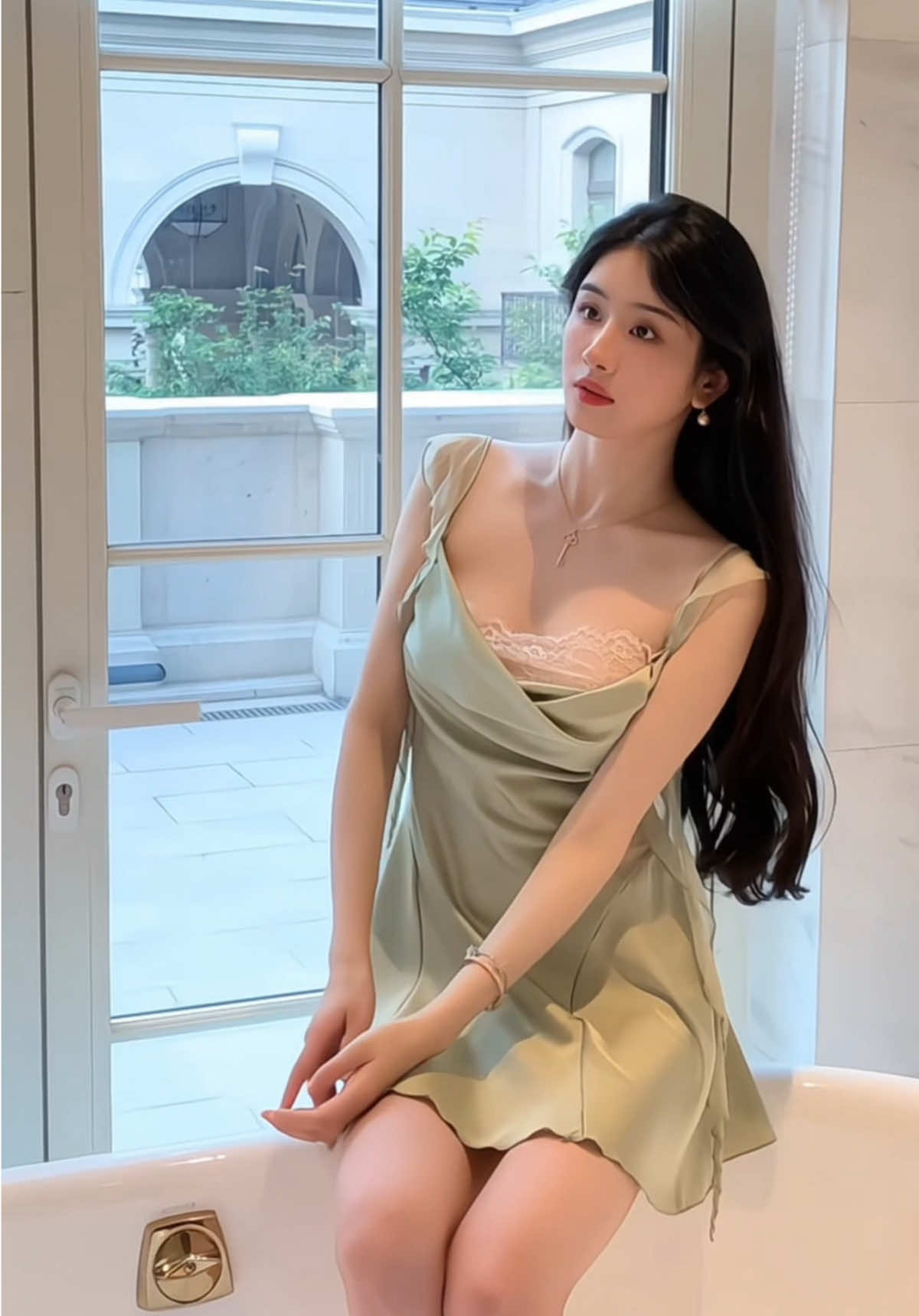 Mẫu siu siu hot ạ 🩵🩵 #xuhuongtiktok #vaynguquyenru #viral #vayngulua #sexysleepwear #donguren #trending #donguquyenru #sleepwear #vayngu 