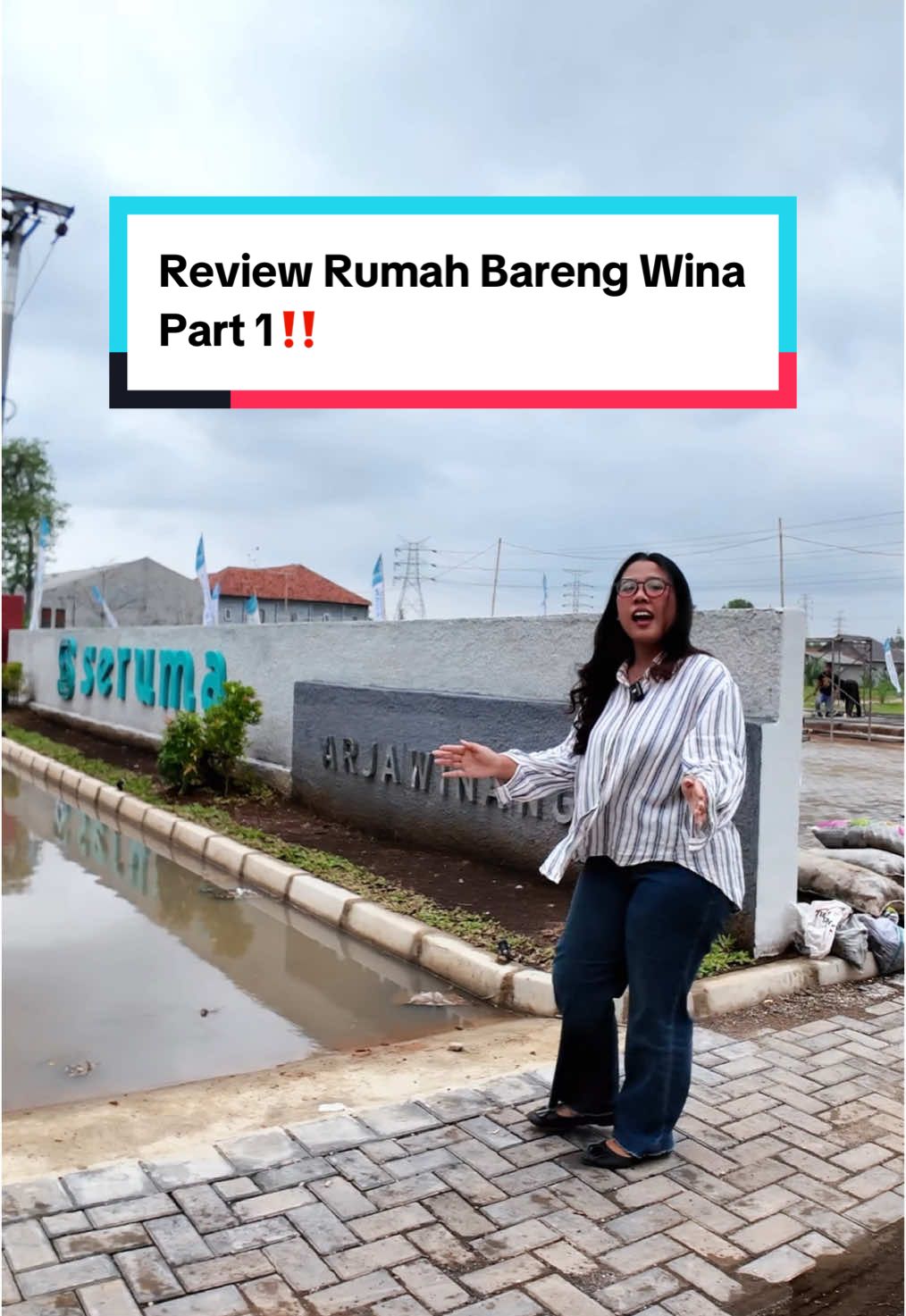 Review rumah bareng wina part 1‼️😍#rumah #rumahidaman #rumahsubsidi #fyp #cirebon 