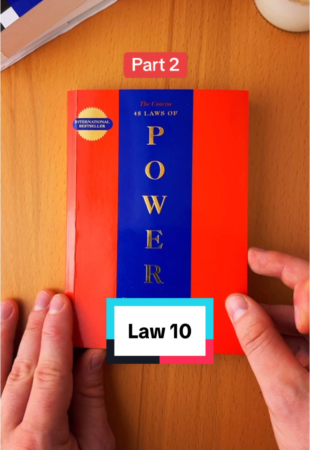 Law 10 - Part 2 #BookTok #48lawsofpower #wisdom 