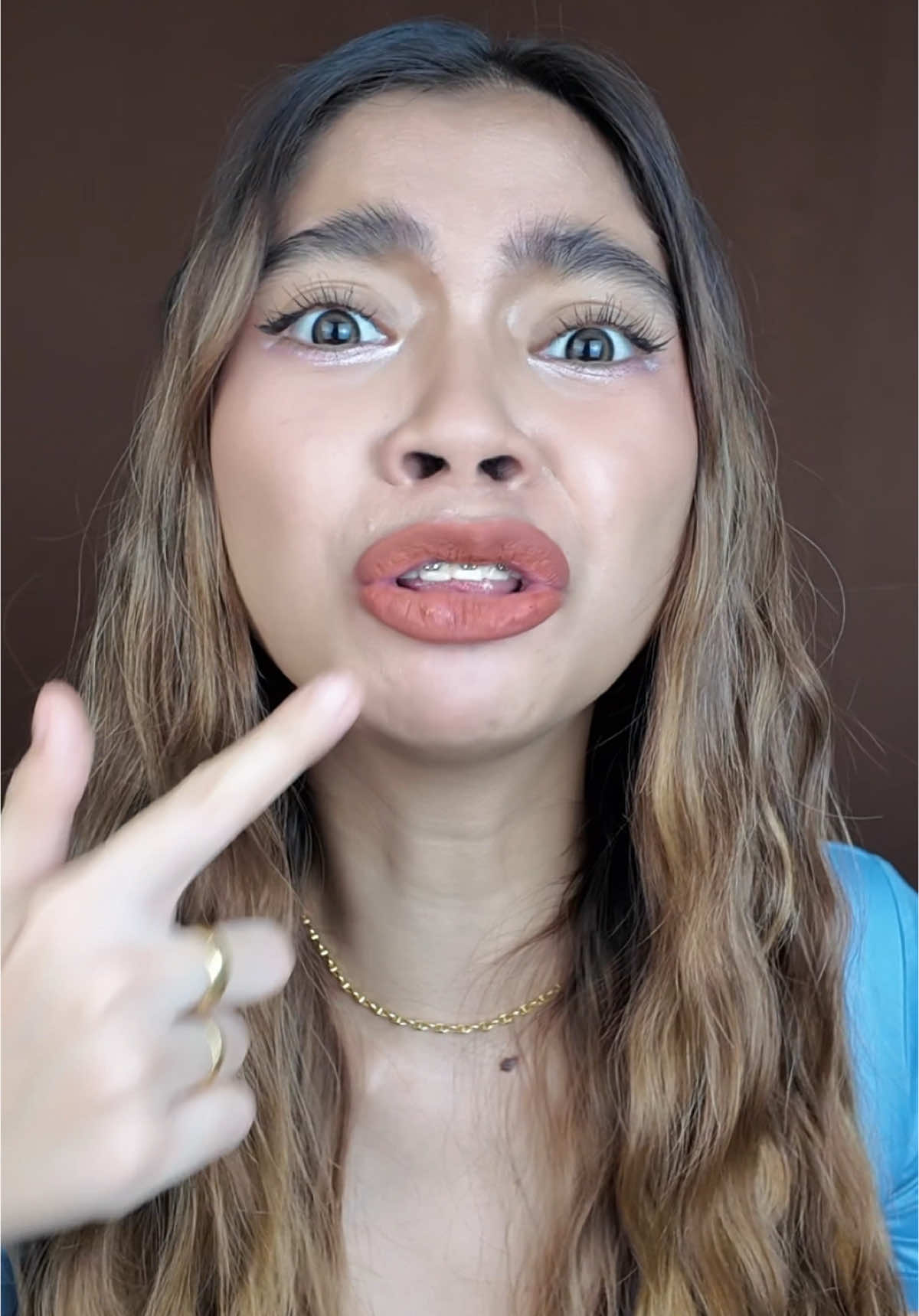 Candy Lips achieved mga beh with Sace Lady Glasting Water Tint Lipstick 💋💄 #WonderfuliWaterGlossLipstick #ClickClickPen #SaceLadyLipstick #SACELADY #LipstickForWomen @SACE LADY COSMETIC 
