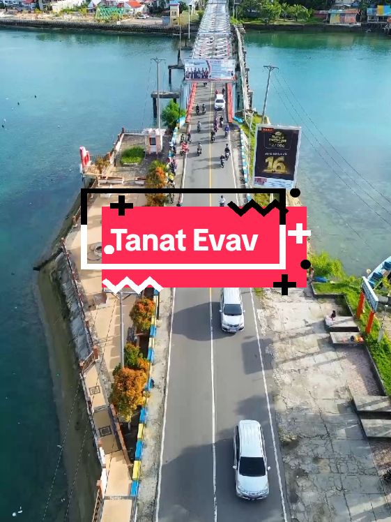 Tersorot, hanya separuh titik keindahan Tanat Evav yang begitu indah, masih banyak lagi belum terekspos. #keiisland🌴 #malukupride🏝🔥 #ernes_alken #drone #langgur 