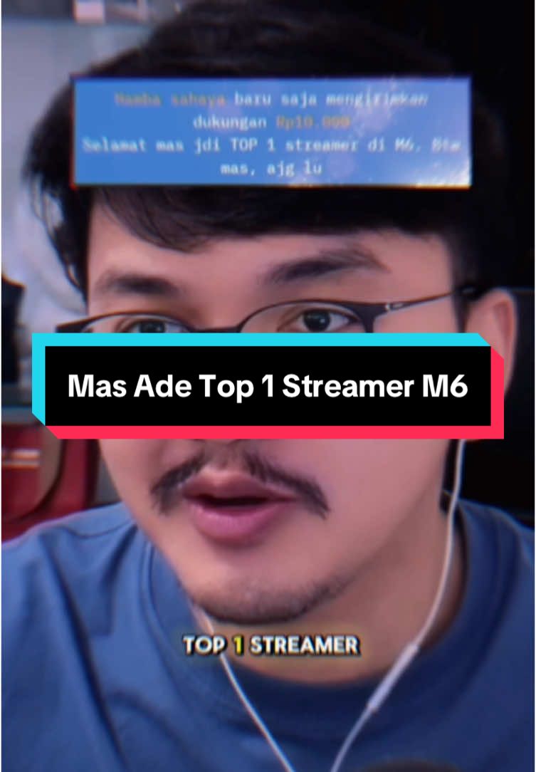 Geloo Congrats Mas Ade Top 1 Streamer di M6🔥 #set1awanade #clipper 