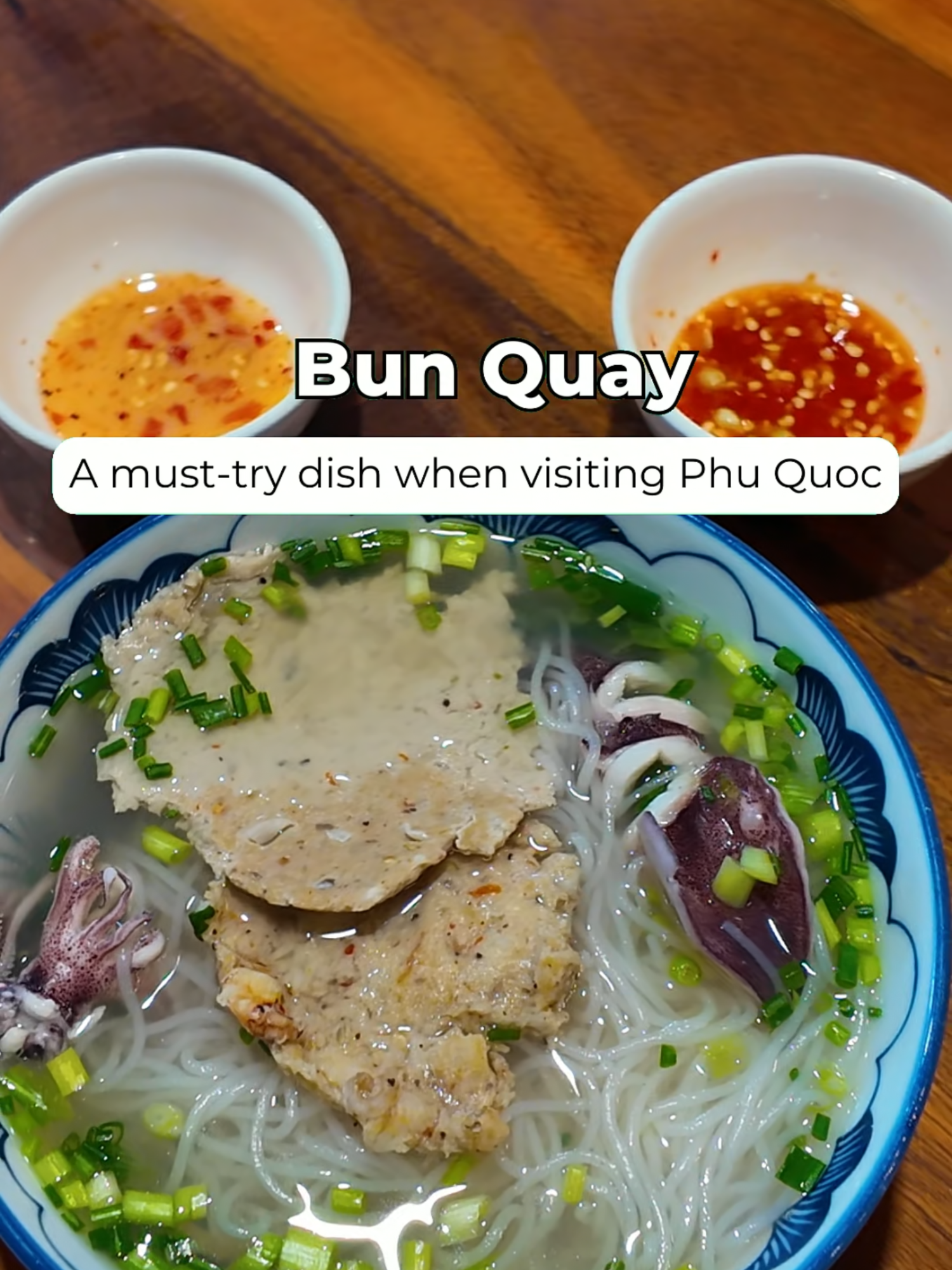 When you come to Phu Quoc, don't miss this unique dish #bun quay #Phu Quoc #Vietnamesecuisine #tiktoktravel #VietnamTravel #phuquocbeach #travel #ExploreVietnam #vietnamesefood