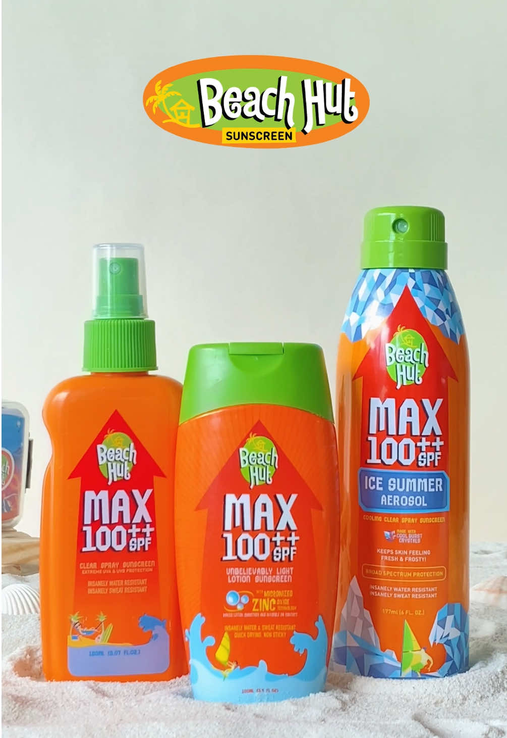 Planning a beach getaway this holiday season? We’ve got your back! 🏖️✨ Our Beach Hut Max 100 line is here to give you maximum sun protection so you can slay those beach days worry-free. 🌊☀️ #sunscreen #spf #spf100 #beachready #beachlife #maximumprotectionmaximumfun #beachhutfun 