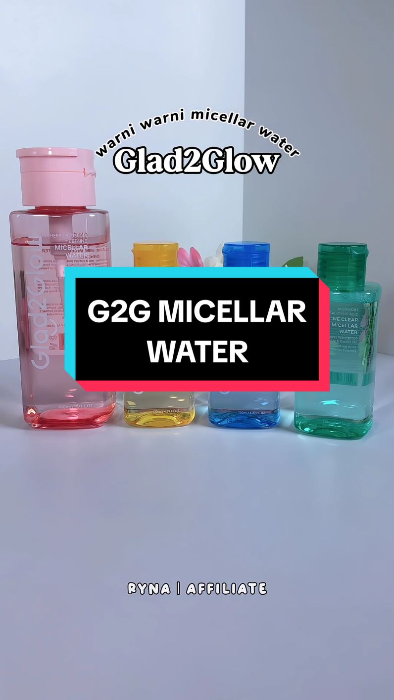 warna yg mana yg jadi pilihan korang 🤭 #g2g #g2gmy #g2gpromo #glad2glow #glad2glowmy #glad2glowskincare #glad2glowsale #g2gmicellar #g2gmicellarwater #cutemicellar #micellarmurah #makeupremoverg2g #makeupremoverb40 