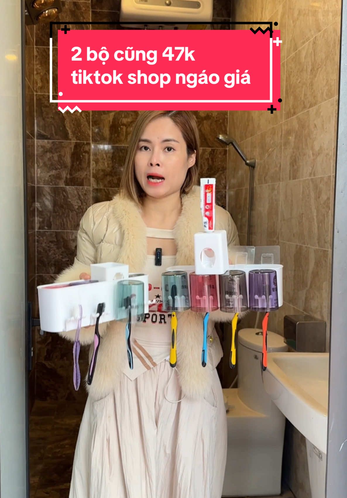 Tiktok shop ngáo giá 2 bộ cũng 47k #xuhuongtiktok2024  #bonhakemdanhrang  #bonhatudong 