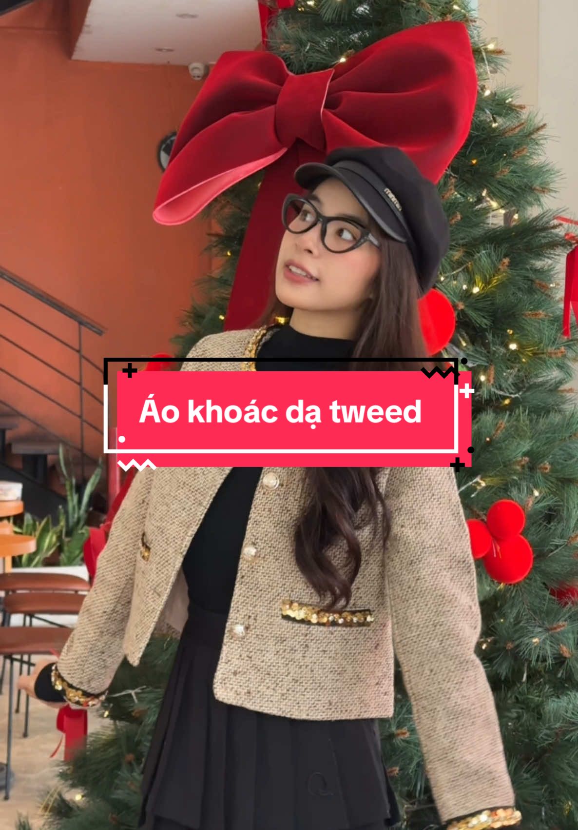 áo khoác dạ - áo dạ tweed noel #tranvanm53 #review 