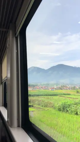 Menurut ku perjalanan kereta dengan view terbaik ada nya dari bandung sampai garut sih #kai121 #keretaapiindonesia #railfans #keretaapikita #ayonaikkereta #railfansindonesia 