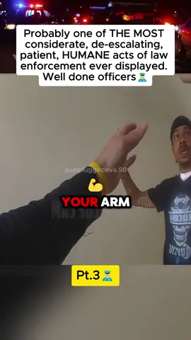 The amount of patience displayed from these officers is just astounding#cops #copsoftiktok #bodycam #office #COPS #policeoftiktok #police #policeofficer