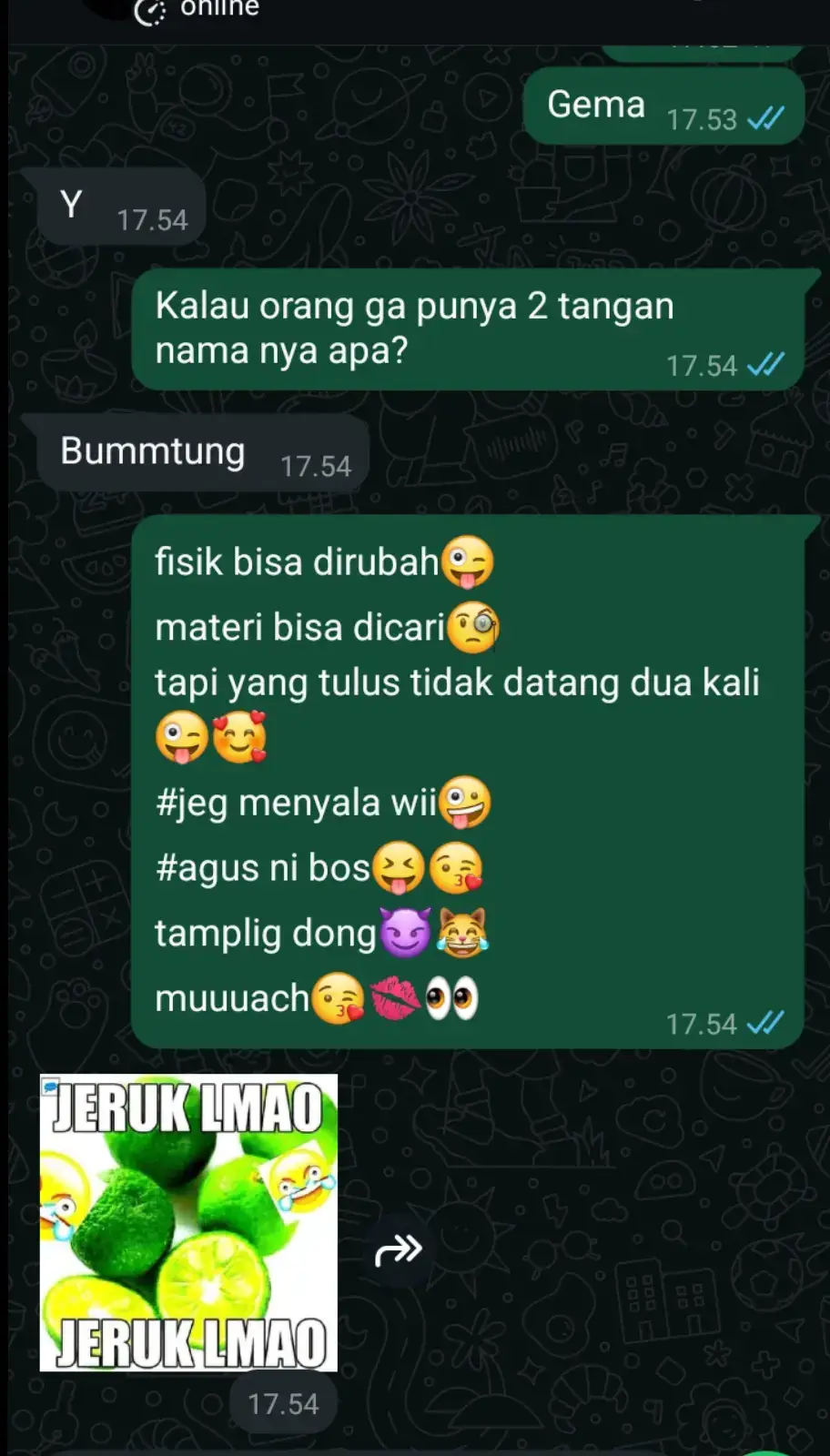 fisik bisa dirubah😜 materi bisa dicari🧐 tapi yang tulus tidak datang dua kali😜🥰 #jeg menyala wii🤪 #agus ni bos😝😘 tamplig dong😈😹 muuuach😘💋👀 #fypp @mrpudidi.mengikuti490 