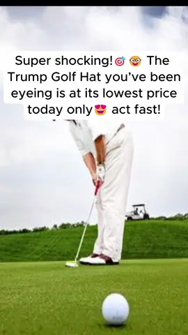 Trump Golf Hat - Trump Cap ❤️❤️❤️