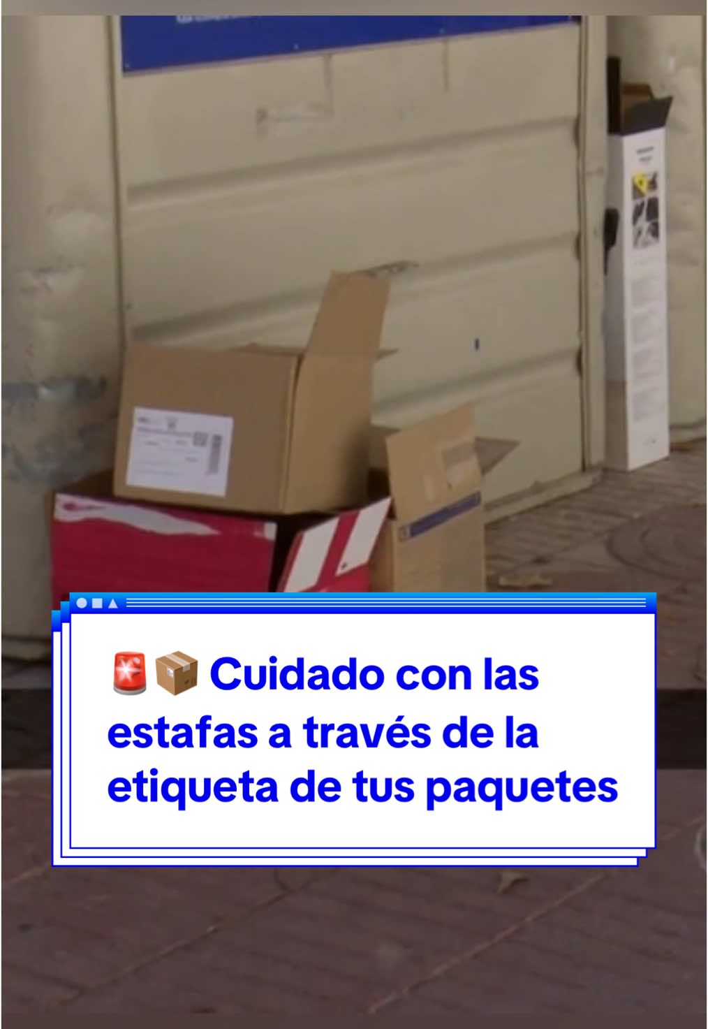 🚨📦 La #Policía #alerta de la #estafa de las #etiquetas de tus paquetes con los que podrían suplantarte la #identidad  📲 Sigue toda la #actualidad en antena3noticias.com #Antena3Noticias #Noticias #España #news  #noticiastiktok