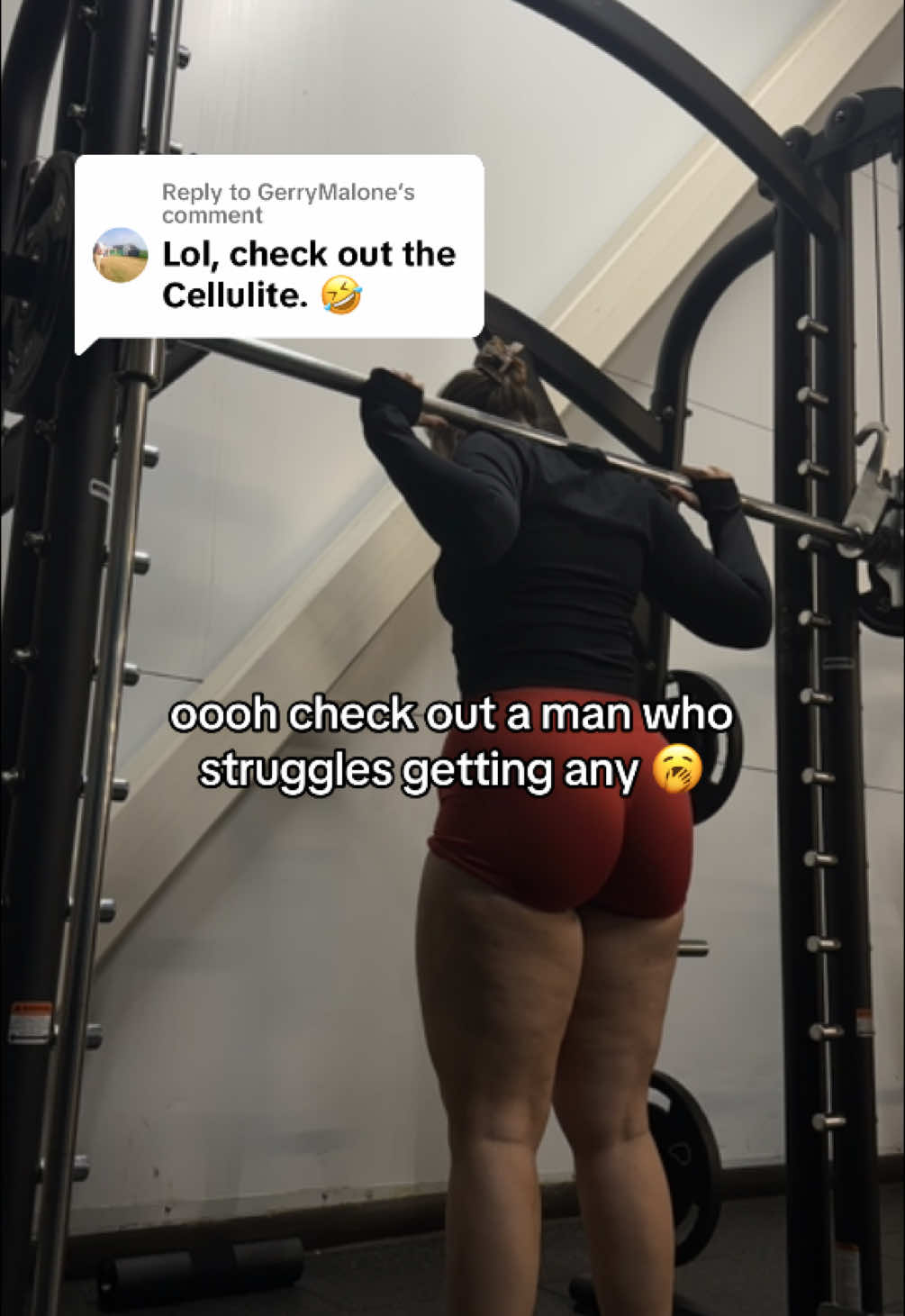 Replying to @GerryMalone haters be mad  #gym #gymmotivation #gymgirl #gymgirlsoftiktok #GymTok  