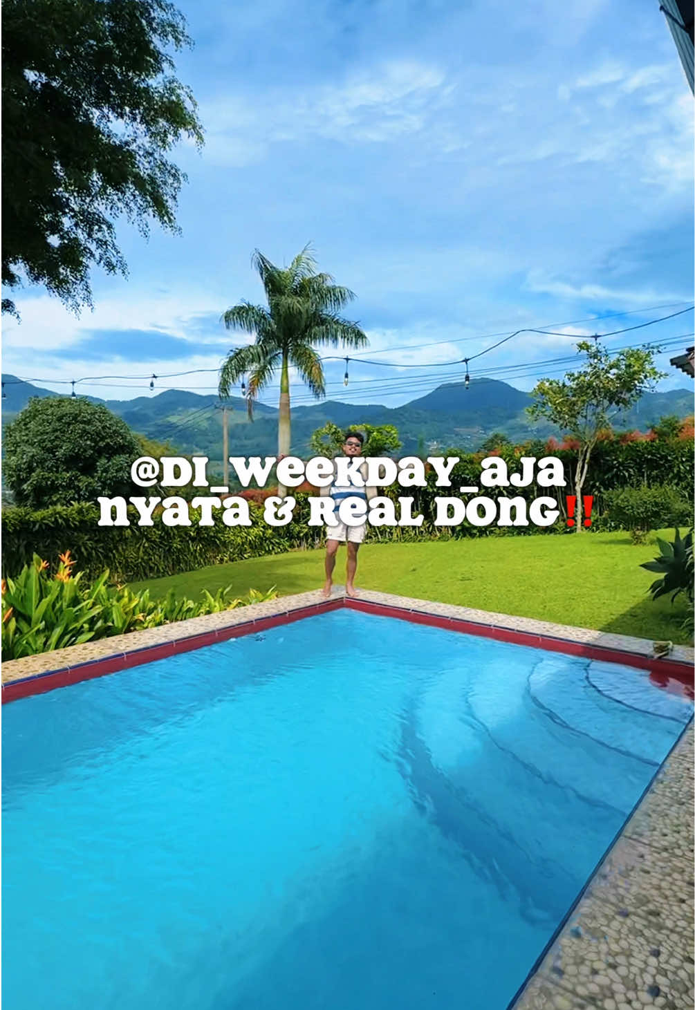 Villa dengan view 360 derajat perbukitan cantik ! #villapuncak #villapuncakbogor #villakeluarga #villapuncakmurah #di_weekday_aja 