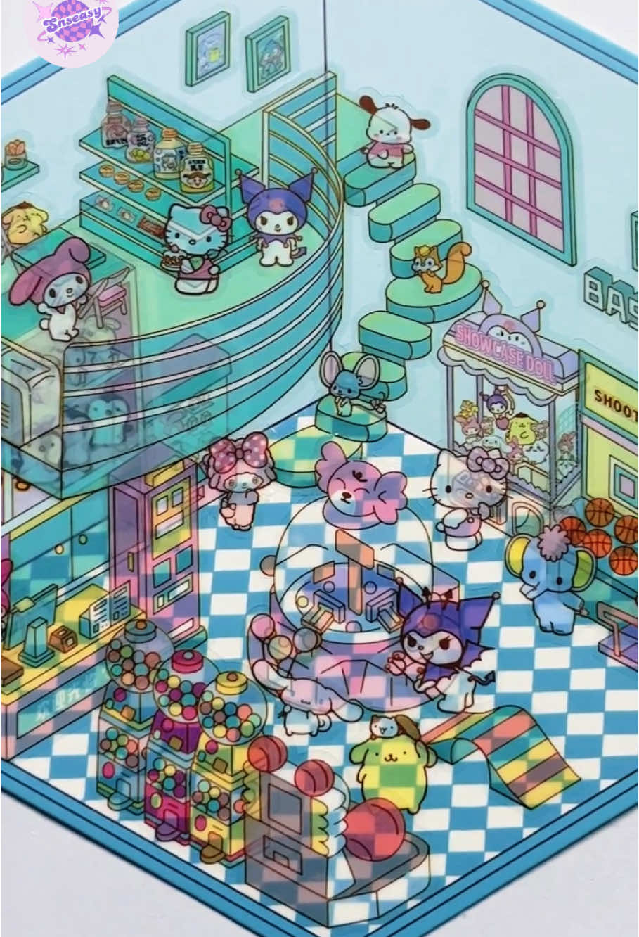 ASMR 3D DIY Scene Sticker: Hellokitty Game City🩷🎀🐈👾#asmr #stickers #cutesticker #stickershop #scene #stickerart #stickerlover #DIY #forupage #diylover #craft #3dsticker #asmrtiktoks #cute #satisfyingvideo #SmallBusiness #asmrsounds #giftideas #giftforkids #giftforher #sticke #stickergame #stickermaking #stickerchallenge #stickertok #diyproject #diystickers #usa🇺🇸 #canada🇨🇦 #au #europe #unitedkingdom #de #fr #spain #hellokitty #hellokittylover 