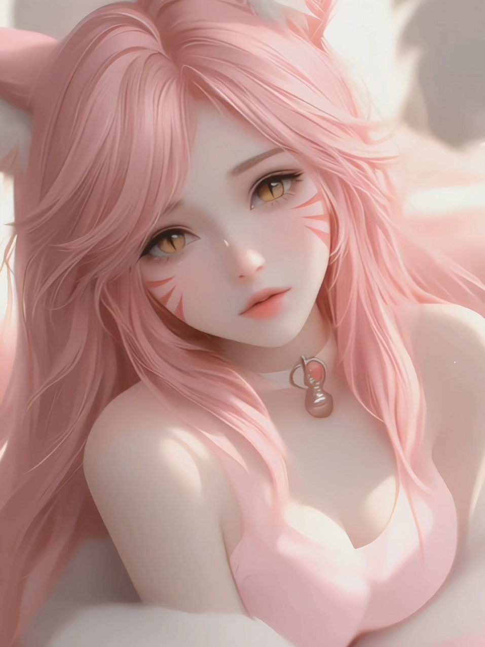 Ai nhận nuôi bé hồ ly này không ..✺◟ #fox #pink #girl #pinkgirl #livewallpaper #viralvideo #4k 