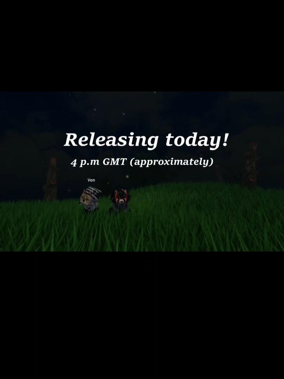 The day is here!! Release is so soon, we can't wait! 🌿🐾 -#quadrobics #theriantiktok #therian #robloxfyp #roblox #fyp #therianthropy